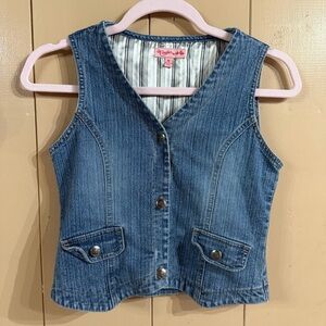Candie's Denim Vest, y2K